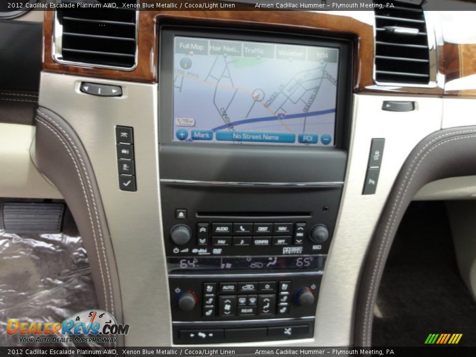 Navigation of 2012 Cadillac Escalade Platinum AWD Photo #13