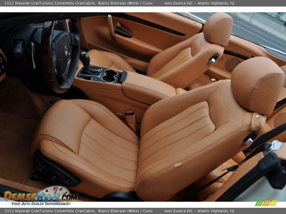 Cuoio Interior 2011 Maserati Granturismo Convertible Grancabrio Photo 18 Dealerrevs Com