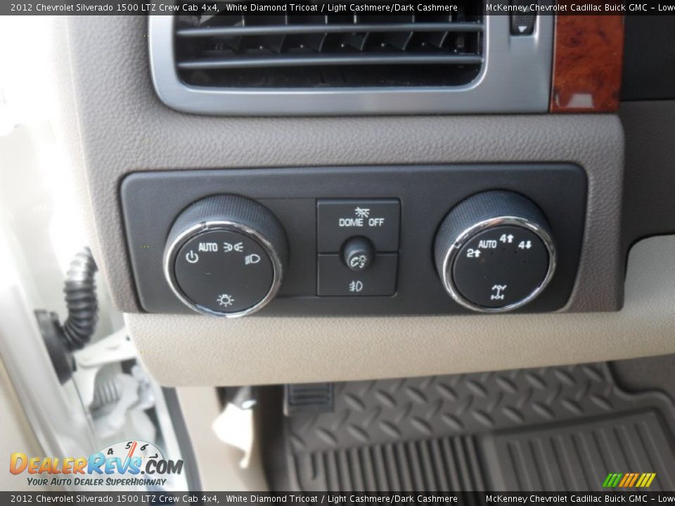 Controls of 2012 Chevrolet Silverado 1500 LTZ Crew Cab 4x4 Photo #10