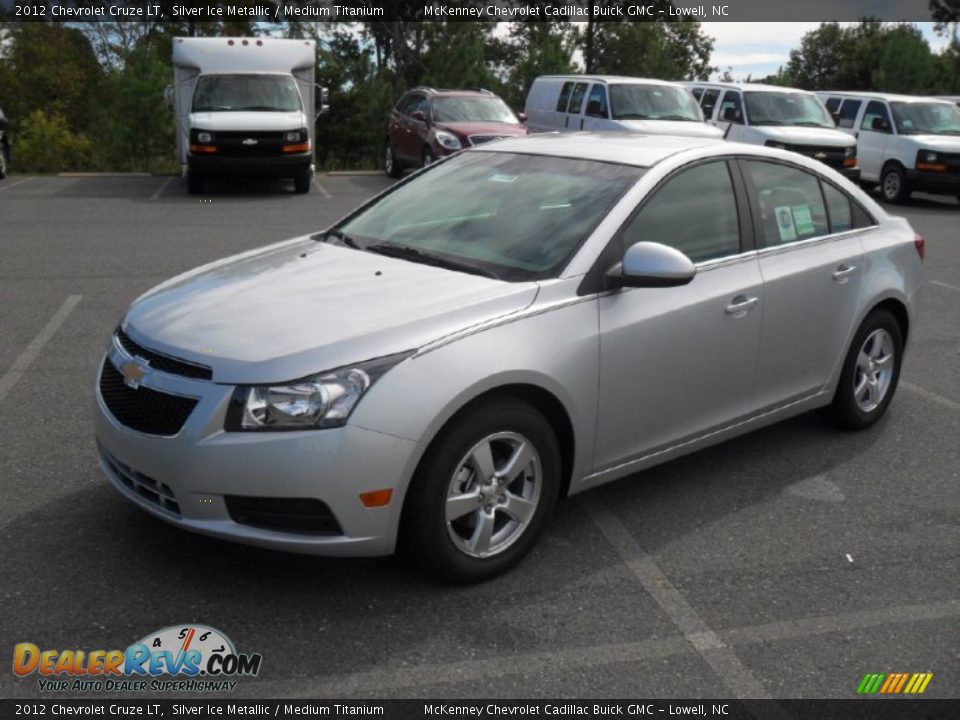 2012 Chevrolet Cruze LT Silver Ice Metallic / Medium Titanium Photo #1
