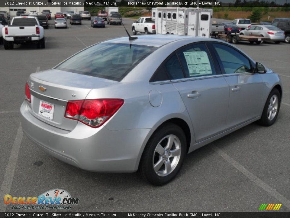 2012 Chevrolet Cruze LT Silver Ice Metallic / Medium Titanium Photo #4