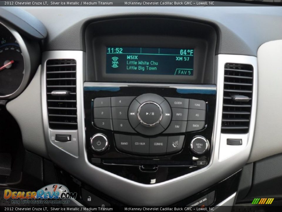 2012 Chevrolet Cruze LT Silver Ice Metallic / Medium Titanium Photo #10
