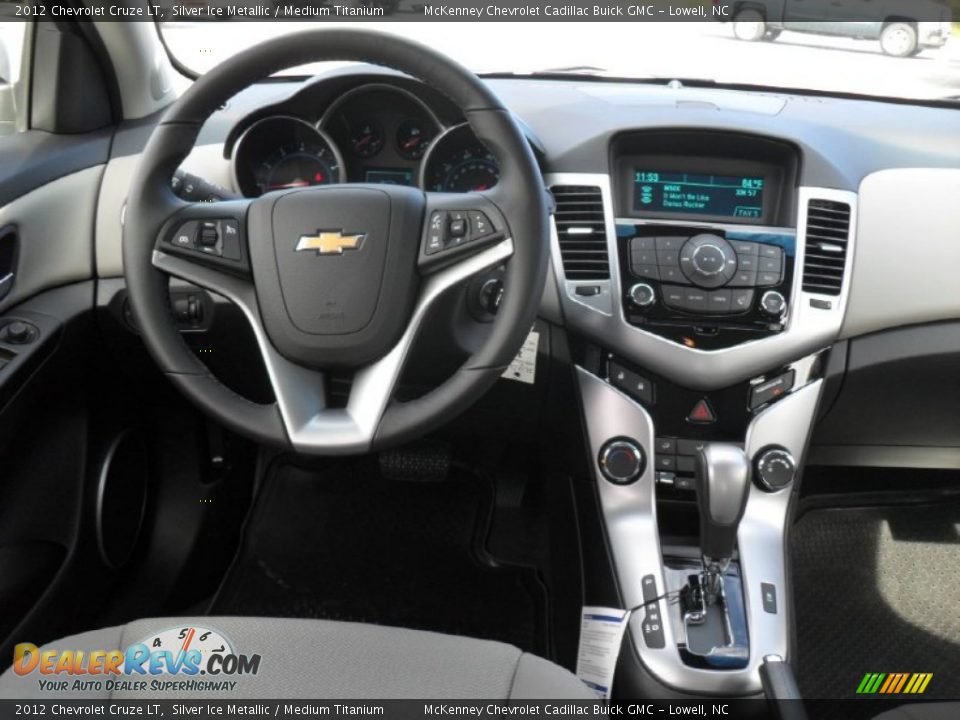 2012 Chevrolet Cruze LT Silver Ice Metallic / Medium Titanium Photo #14