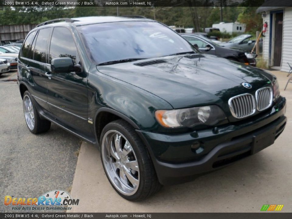 2001 BMW X5 4.4i Oxford Green Metallic / Black Photo #2