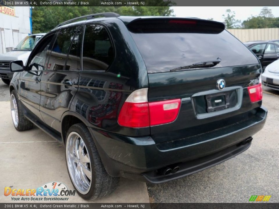 2001 BMW X5 4.4i Oxford Green Metallic / Black Photo #5