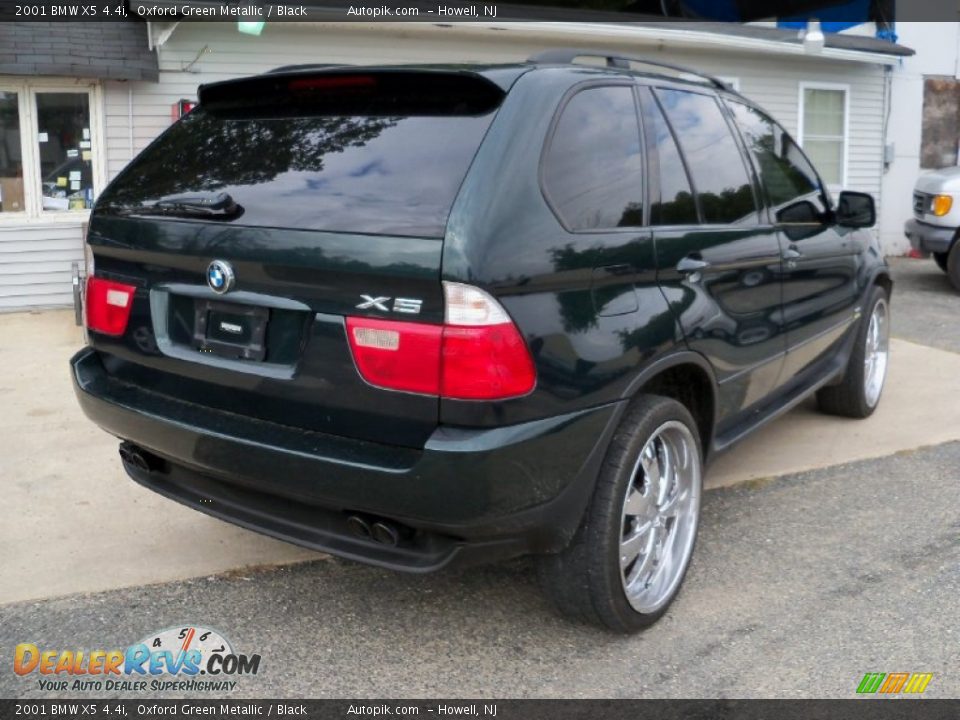 2001 BMW X5 4.4i Oxford Green Metallic / Black Photo #6