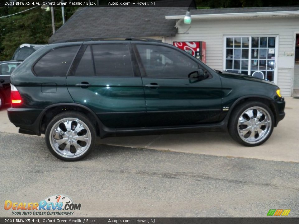 2001 BMW X5 4.4i Oxford Green Metallic / Black Photo #7