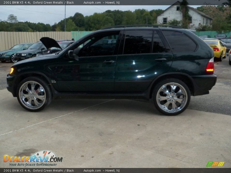 2001 BMW X5 4.4i Oxford Green Metallic / Black Photo #8