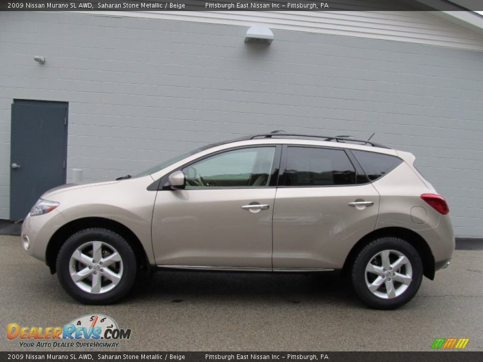 2009 Nissan Murano SL AWD Saharan Stone Metallic / Beige Photo #2