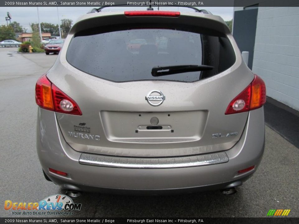 2009 Nissan Murano SL AWD Saharan Stone Metallic / Beige Photo #3