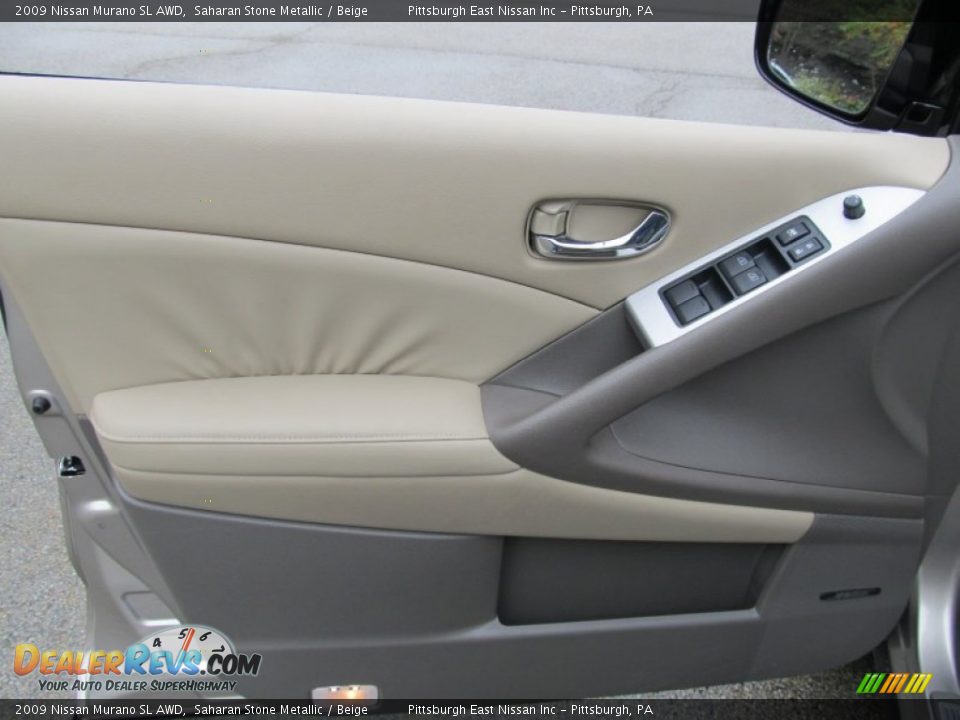 2009 Nissan Murano SL AWD Saharan Stone Metallic / Beige Photo #7