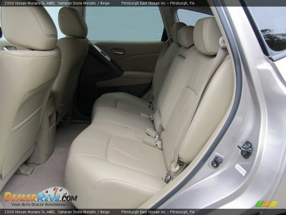 2009 Nissan Murano SL AWD Saharan Stone Metallic / Beige Photo #9