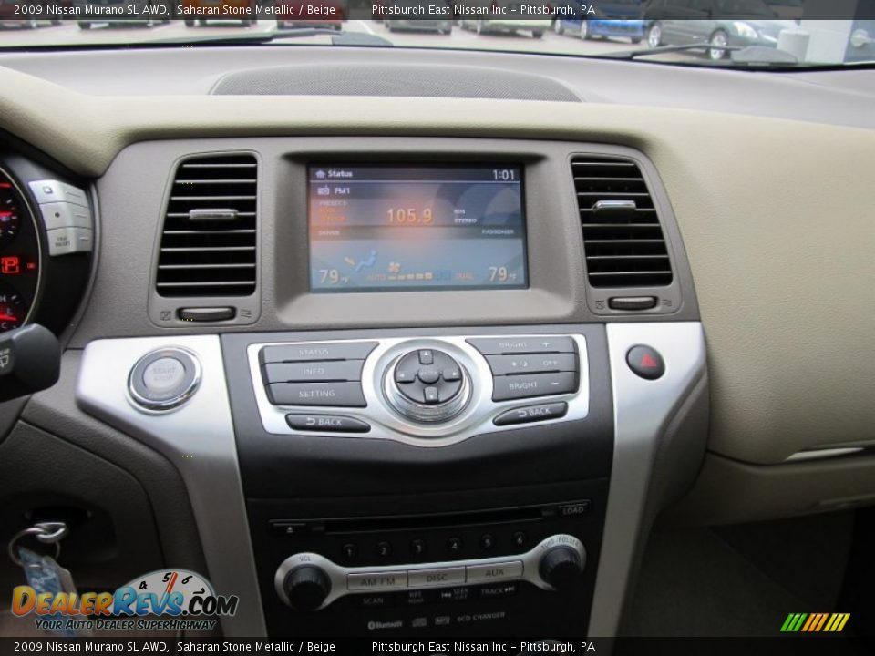 2009 Nissan Murano SL AWD Saharan Stone Metallic / Beige Photo #12