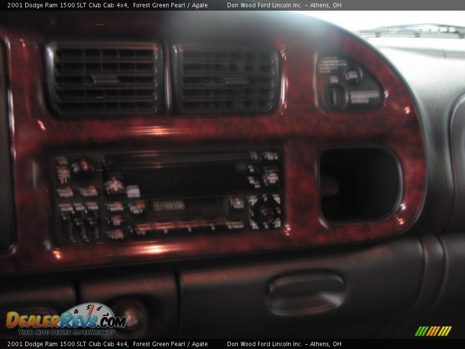 2001 Dodge Ram 1500 SLT Club Cab 4x4 Forest Green Pearl / Agate Photo #9