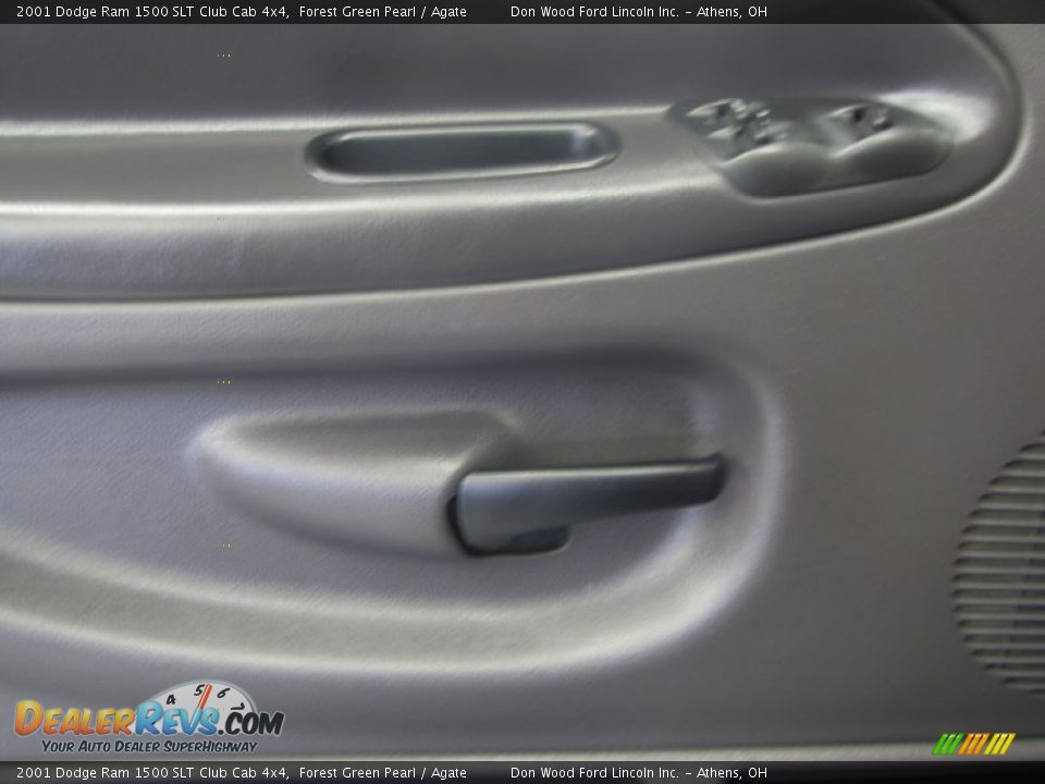 2001 Dodge Ram 1500 SLT Club Cab 4x4 Forest Green Pearl / Agate Photo #13