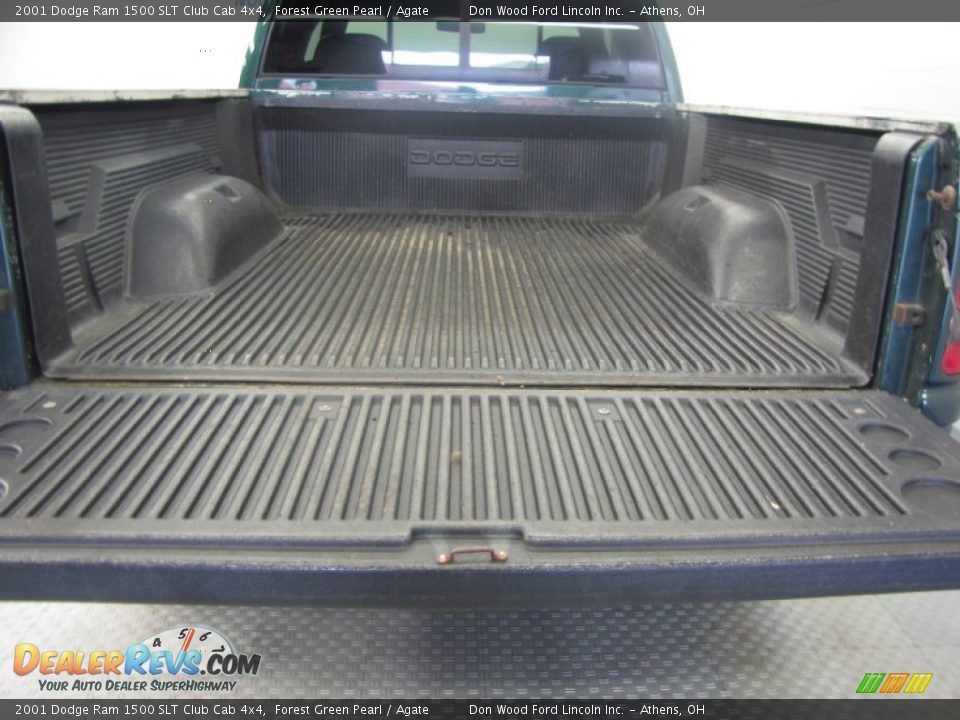 2001 Dodge Ram 1500 SLT Club Cab 4x4 Forest Green Pearl / Agate Photo #14
