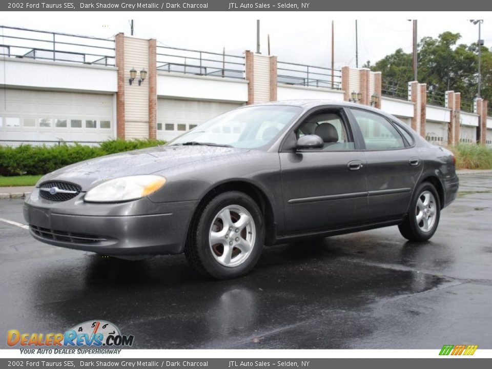 2002 Ford Taurus SES Dark Shadow Grey Metallic / Dark Charcoal Photo #1