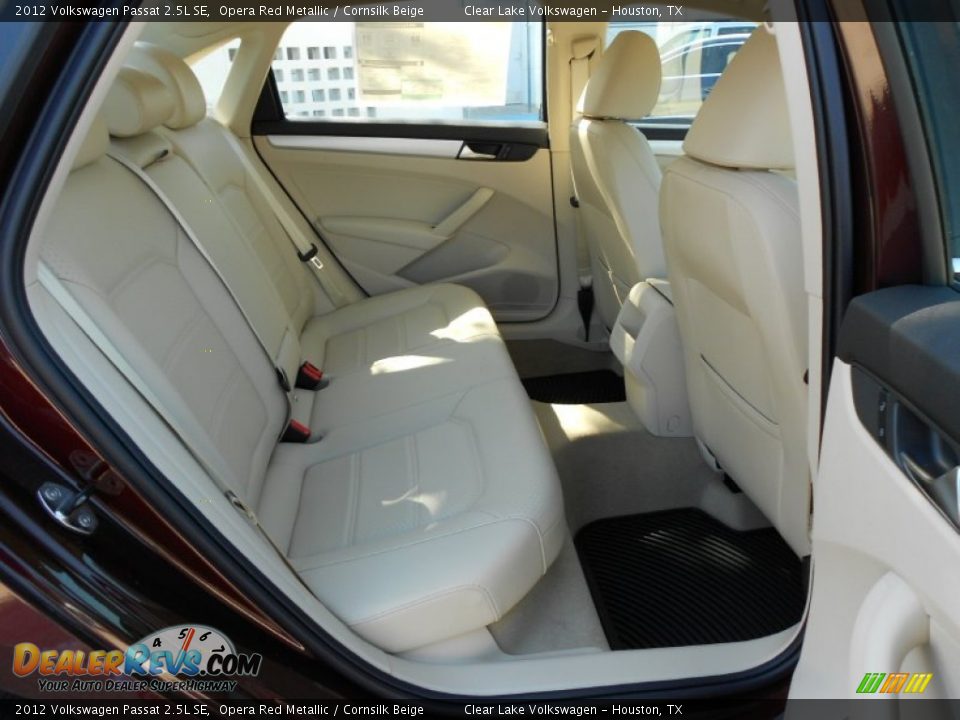 Cornsilk Beige Interior - 2012 Volkswagen Passat 2.5L SE Photo #14
