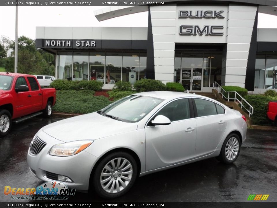 2011 Buick Regal CXL Quicksilver Metallic / Ebony Photo #1