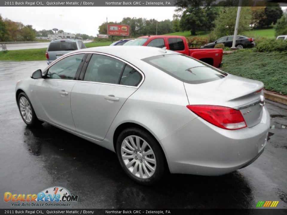 Quicksilver Metallic 2011 Buick Regal CXL Photo #3