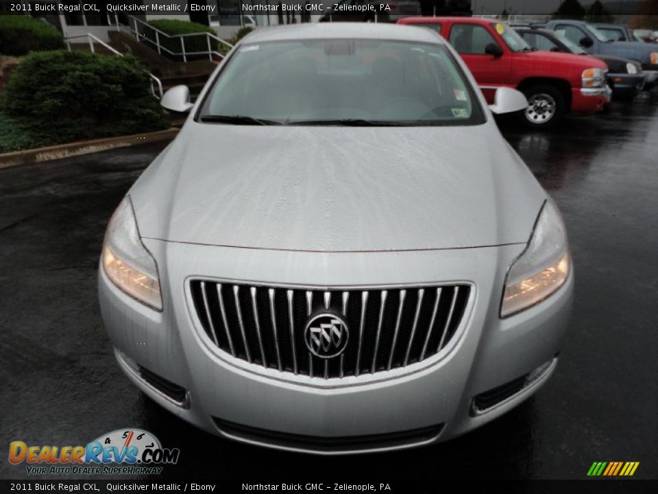 2011 Buick Regal CXL Quicksilver Metallic / Ebony Photo #8