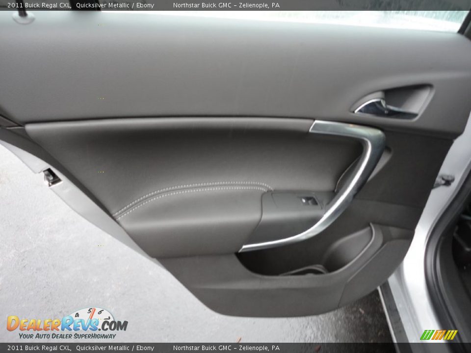 2011 Buick Regal CXL Quicksilver Metallic / Ebony Photo #14