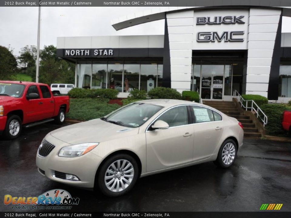 2012 Buick Regal Gold Mist Metallic / Cashmere Photo #1