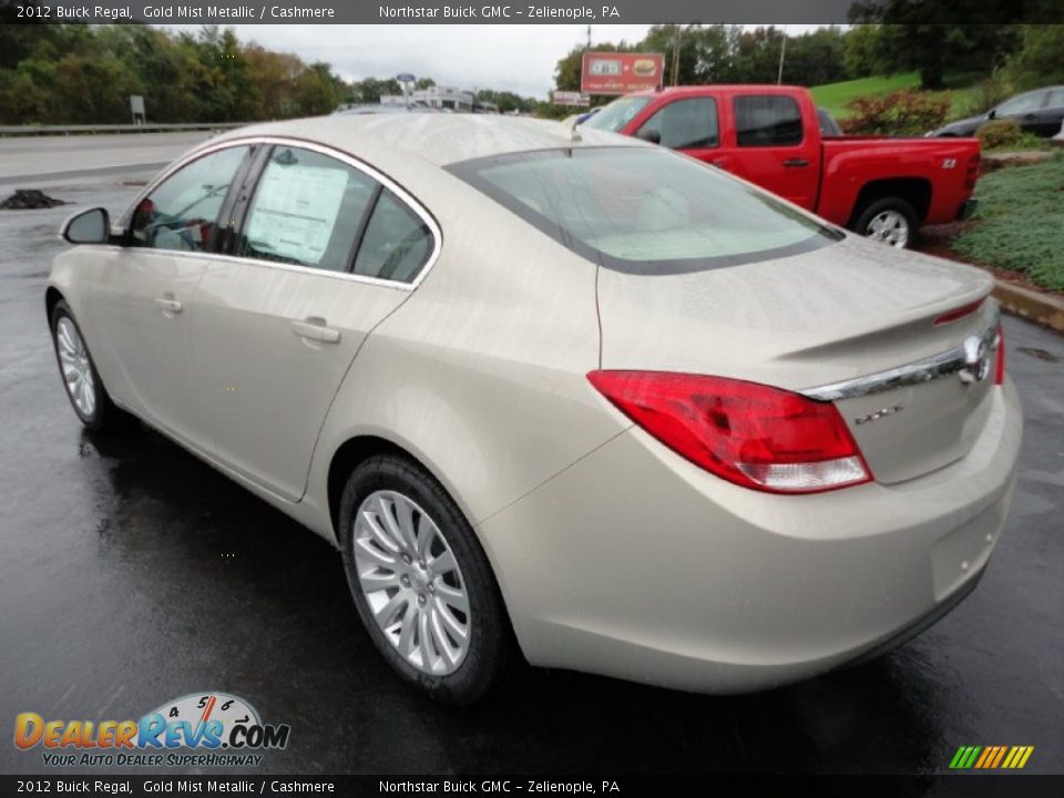 Gold Mist Metallic 2012 Buick Regal  Photo #3