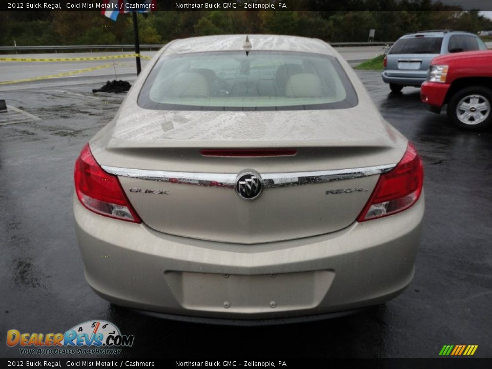 Gold Mist Metallic 2012 Buick Regal  Photo #4
