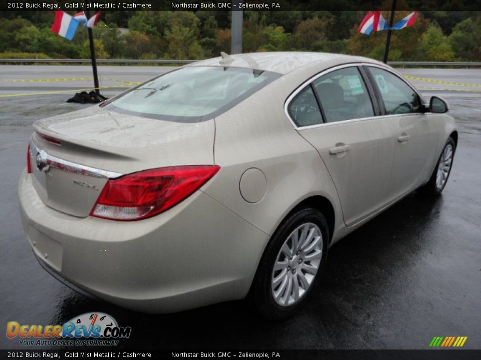 Gold Mist Metallic 2012 Buick Regal  Photo #5