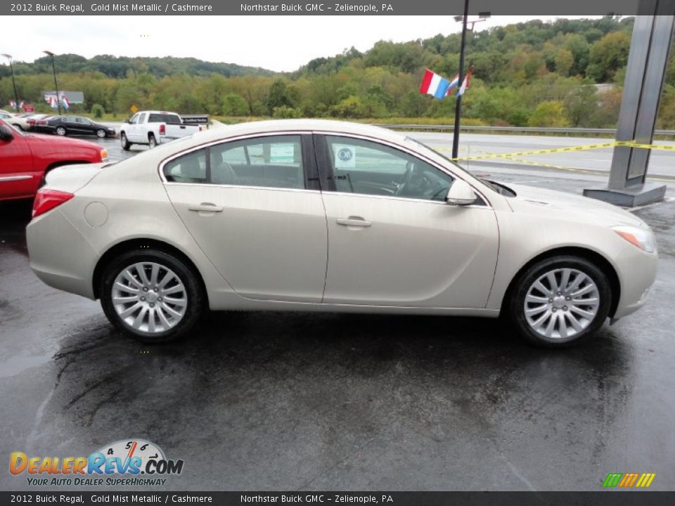 Gold Mist Metallic 2012 Buick Regal  Photo #6