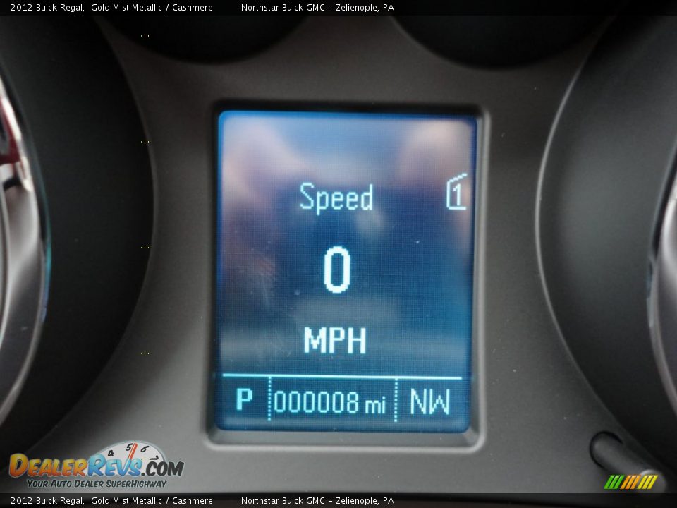 2012 Buick Regal Gold Mist Metallic / Cashmere Photo #19