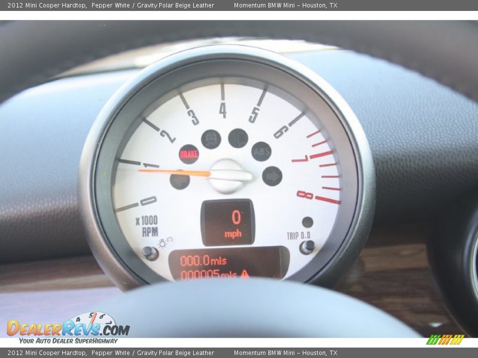 2012 Mini Cooper Hardtop Gauges Photo #26