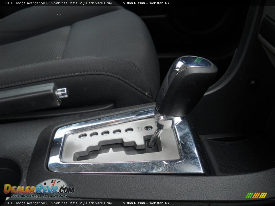 2010 Dodge Avenger SXT Silver Steel Metallic / Dark Slate Gray Photo #17