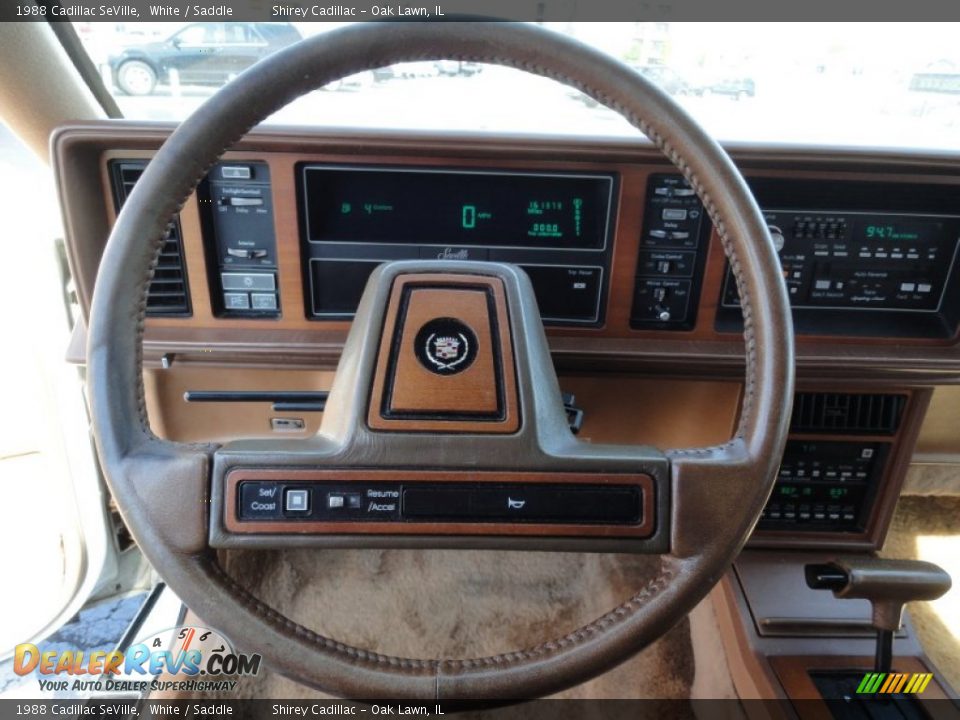 1988 Cadillac SeVille  Steering Wheel Photo #14