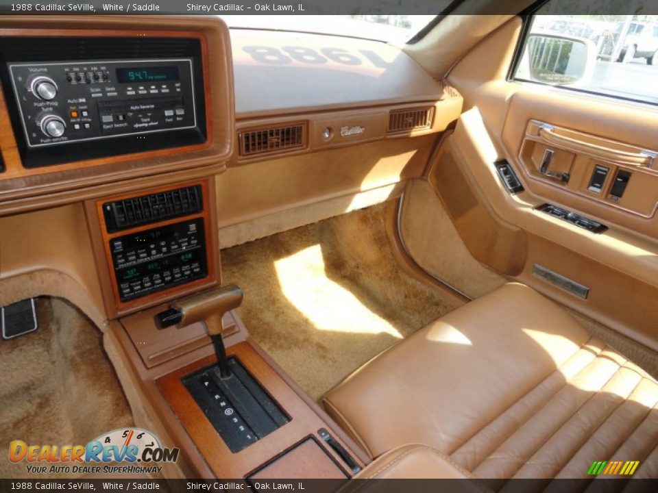 Saddle Interior - 1988 Cadillac SeVille  Photo #18