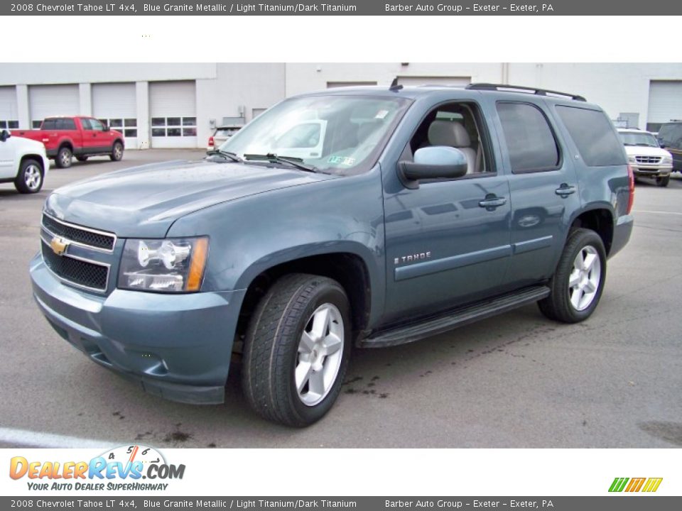 2008 Chevrolet Tahoe LT 4x4 Blue Granite Metallic / Light Titanium/Dark Titanium Photo #1