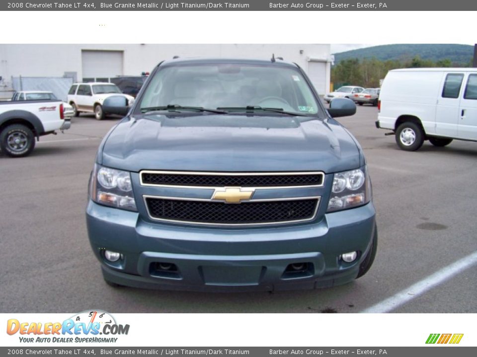 2008 Chevrolet Tahoe LT 4x4 Blue Granite Metallic / Light Titanium/Dark Titanium Photo #2