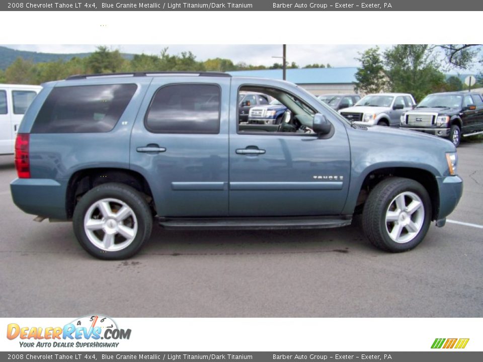 Blue Granite Metallic 2008 Chevrolet Tahoe LT 4x4 Photo #4