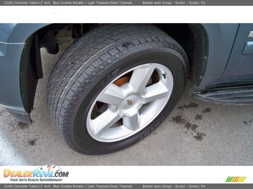 2008 Chevrolet Tahoe LT 4x4 Blue Granite Metallic / Light Titanium/Dark Titanium Photo #10