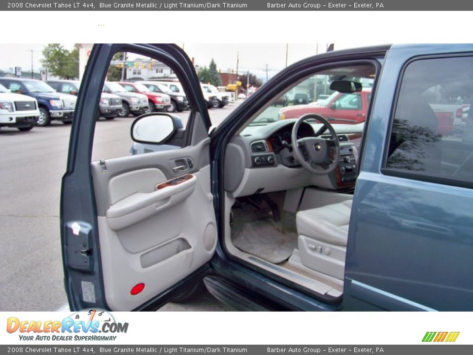 2008 Chevrolet Tahoe LT 4x4 Blue Granite Metallic / Light Titanium/Dark Titanium Photo #11