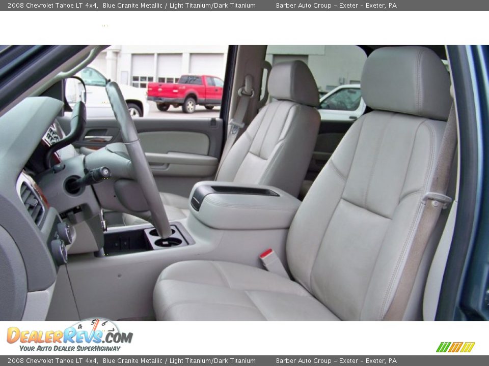 Light Titanium/Dark Titanium Interior - 2008 Chevrolet Tahoe LT 4x4 Photo #12