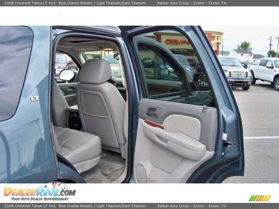 2008 Chevrolet Tahoe LT 4x4 Blue Granite Metallic / Light Titanium/Dark Titanium Photo #19