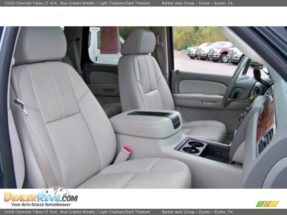 2008 Chevrolet Tahoe LT 4x4 Blue Granite Metallic / Light Titanium/Dark Titanium Photo #22