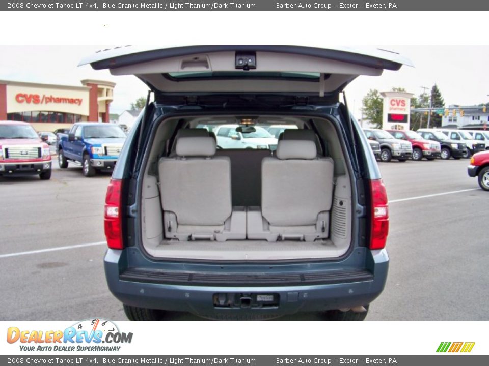 2008 Chevrolet Tahoe LT 4x4 Blue Granite Metallic / Light Titanium/Dark Titanium Photo #24