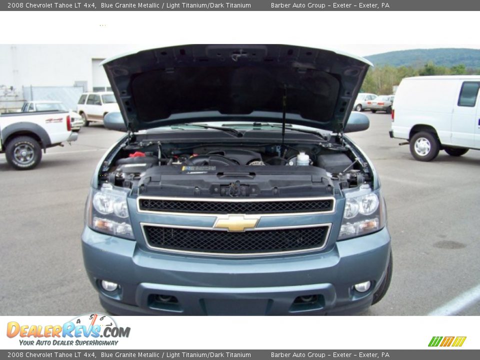 2008 Chevrolet Tahoe LT 4x4 Blue Granite Metallic / Light Titanium/Dark Titanium Photo #27