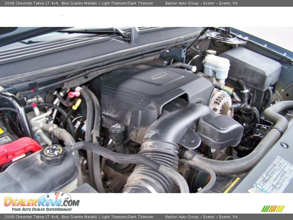 2008 Chevrolet Tahoe LT 4x4 5.3 Liter Flex Fuel OHV 16-Valve Vortec V8 Engine Photo #28