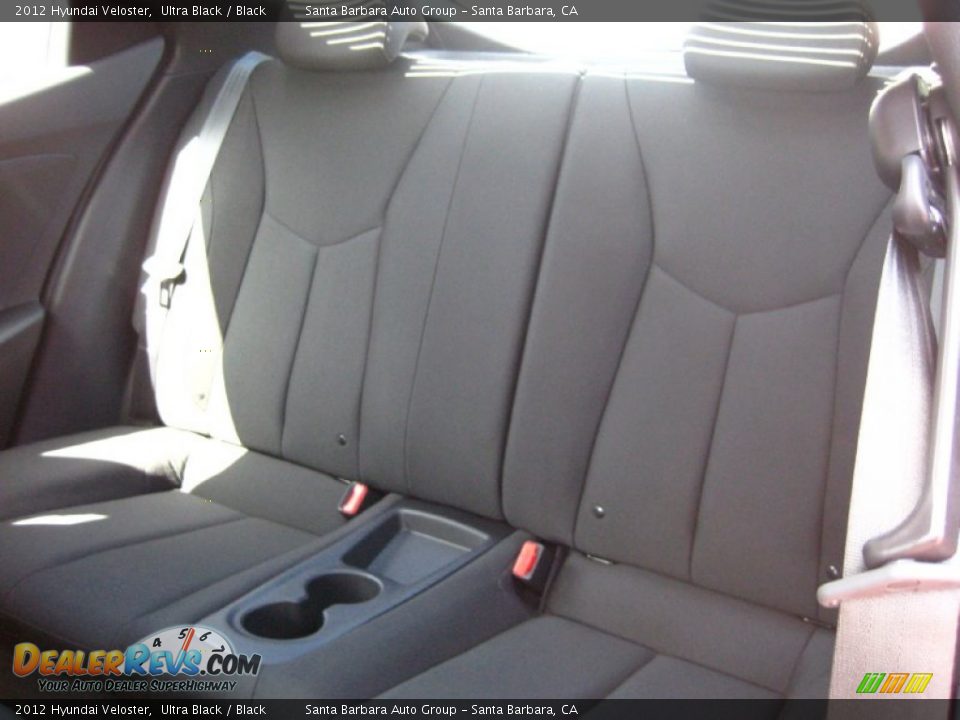 Black Interior - 2012 Hyundai Veloster  Photo #6