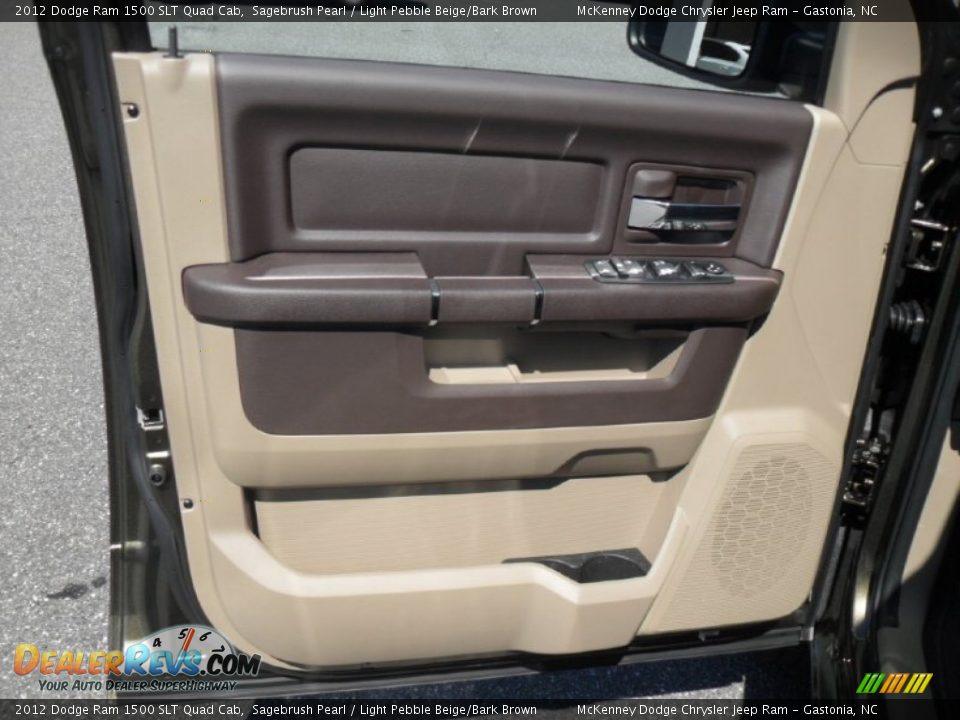 Door Panel of 2012 Dodge Ram 1500 SLT Quad Cab Photo #9