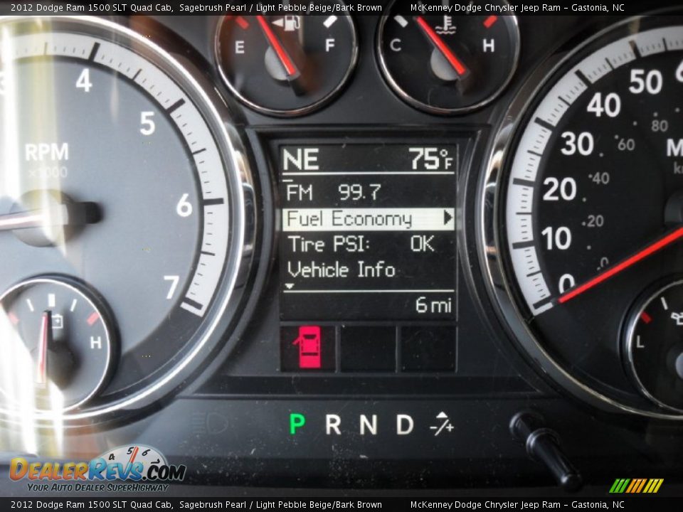 2012 Dodge Ram 1500 SLT Quad Cab Sagebrush Pearl / Light Pebble Beige/Bark Brown Photo #12